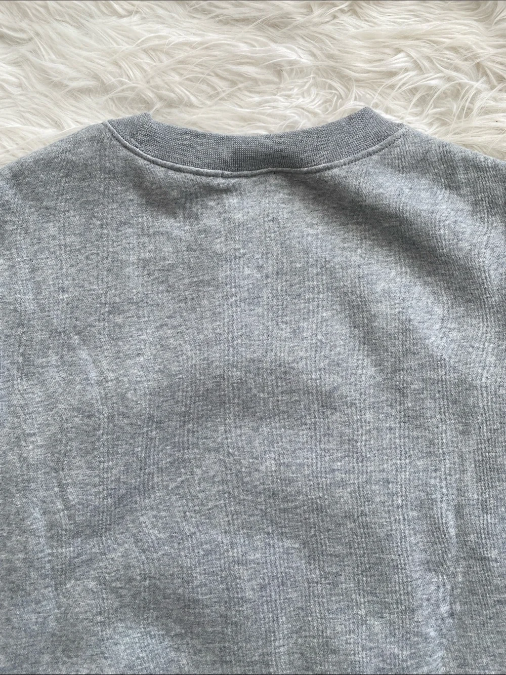 Nike | Oversized Crewneck Sweatshirt with White Swoosh
